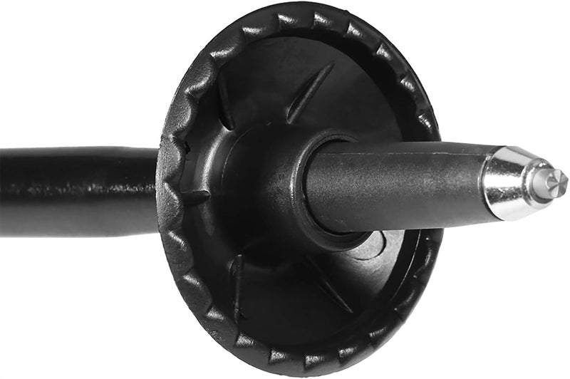 woobles 12PCS Pole Basket, Replacement Cane Tips, Pole Round Snow Ski Mud Basket Hiking Walking Stick Replacement Accessory, Black - Image 5